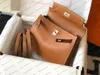 Designer dames MINI tas originele echt kalfsleer handgemaakte handtas avondschoudertas Crossbody portemonnee met oranje doos 10A Top-end kwaliteit 22cm