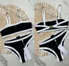 23SS Summer Beach Sunshine Womens badkläder Baddräkt Designer Luxury Bikini C Letter Diamond Stitching Sexig ett stycke Baddräkt Tvådelar Bikinis