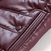 Männer Pelz Baumwolle Gepolsterte Leder Jacke Männer Turndown Kragen Verdicken Winter Chamarras Para Hombre Business Casual Jaqueta Masculina Inverno