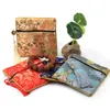 Storage Bags 5pcs Chinese Style Silk Brocade Jewelry Pouch Bag Small Satin Embroidery Gift With Zipper And Tassel Coin Purse