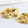 Huggie Fashion Jewelry Women Big Hoop Earrings 2022 New Design Trend Romantic Geometric Jewelry For Wedding Copper Jewelry Findings