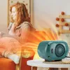 Nuovo riscaldatore elettrico per la casa 900w Mini riscaldatore di spazio elettrico portatile Ventilatore di aria calda in ceramica Camera da ufficio Riscaldamento rapido Macchina più calda