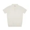 T-shirts Plus pour hommes Polos Col rond brodé et imprimé vêtements d'été de style polaire avec street pur coton w0wf1