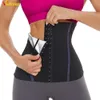 Shaper de barriga de cintura Velssut Sauna Cintura Treinador para Mulheres Sweat Sweat Perda de peso Brento da barriga Controle Lady Body Shaper Gord Burning Workout 230518