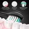 Szczoteczka do zębów Sarmocare Sonic Electric Electric Usb USB Usb Uładne dla dorosłych wodoodporne zęby ultradźwiękowe szczotki wybielania 8