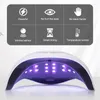Nail Dryers Led Uv Lamp Light Machine For Curing All Gel Polish Manicure Professional Dryer Pedicure Apparatus Salon Tool