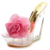 Сандалии ручной работы 3D Big Flower Super High Heels Women 14 см. Прозрачная платформа сандалии сексуальный цветочный перспекс Sandale Femme y944