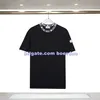 322 t-shirts t shirt Men tees designer par svart broderi tryckt rund hals topp trend shorts plus size nya produkter på sommaren lös och com op rend