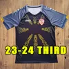 2023 North Macedonia Ristovski Alioski Alioski Mens Soccer Jerseys Bardhi Trajkovski Ristevski Velkovski Home Away 3rd Football Shirts半袖大人のユニフォーム