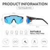 نظارة شمسية كابفو الضوئية نظارات ركوب الدراجات المستقطبة للدراجة الرياضة الرياضية UV400 ركوب الدراجة P230518