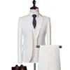 Abiti da uomo 2023Fine High-end Men (tuta Gilet Pantaloni) Moda Business Handsome Casual British Dress Suit Set di tre pezzi