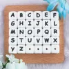 Baby Beißringe Spielzeug Kovict 10 Stücke 12mm Englisch Silikon Buchstaben Alphabet Perlen BPA Freies Material Für DIY Zahnen Halskette Beißring 230518