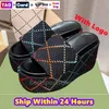 Mit Box Designer Sandal Sliders Damen dicker Boden High Heel Wedge Platform Slide Sandalen Mode Sunmm Beach Black Multi White Big Size Luxus Hausschuhe