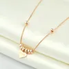 Antelss S925 Sterling Silver Rose Gold Gold Love Anklet for Women Summer Fashion Internet Style Celebrity Colorful Ring 2