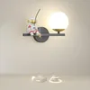 Applique murale Led Moon Light Chambre Chevet Chambre d'enfant moderne Veilleuses Étude Living Sconce