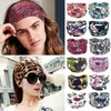 Bandas de goma para el cabello Bohemian Wide Cotton Stretch Headbands Mujeres Headwrap Turban Headwear Vendaje Hairbands Bandana Wide Headbands Accesorios para el cabello 230517