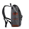 Sırt çantası çanta vintage dizüstü bilgisayar sırt çantası kadın tuval çantalar erkek tuval seyahat eğlence sırt çantaları retro gündelik çanta okulu gençler için 0508