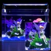 Decorations Aquarium Decoration Moss Tree House Resin Cave Fish And Shrimp Hiding House Landscaping Fish Tank Decoration Accessories 230518