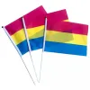 Petit progrès fierté arc-en-ciel Gay bâton drapeau Mini poche inlcusive progressive fierté LGBT drapeaux décorations de fête E0526