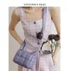 Xueyunni 2023 Spring/Summer Genuine Leather Premium Cloud Bag Small Square Bag Pillow Bag Single Shoulder Crossbody Bag Women's Bag 0517