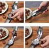 Stainless Steel Walnut Pliers 2 In 1 Quick Chestnut Clip Metal Nutcracker Sheller Nut Opener Kitchen Tools Cutter Gadgets YFA1948