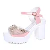 Sandals Women Elegant Wedges Sandals Shoes Summer Pumps Platform Sandal Roman Wedges Crystal Peep Toe Sandals Sandali Donna Eleganti 230518