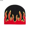 Czapki do czapki/czaszki mężczyźni Hip Hop Street Flame Cap Winter Zima Outdoor Cap Kapitacja Wszechstronna czapka Nowa wiatroodporna ochrona ucha Czapka Bonnet J230518