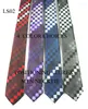 Bow Ties Formal Luxurious Striped Slitte Business Wedding Fashion Jacquard 6cm för herrklänningskjorta Tillbehör Tie LS02