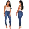 Dżinsy 2022 Spring Nowe spodnie modne ubrania damskie szczupłe podnoszenie dżins