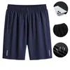 Shorts masculinos de verão shorts casuais de secagem rápida shorts finos de gelo de tamanho gordo de ginástica ginástica ginástica 230518