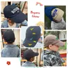 Caps Hats Solid Letter Kids Baseball Cap Dinosaur Embroidery Children Girls Boys Sun Hat Spring Summer Outdoor Adjustable Visor Baby Cap 230517