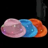 Kogelcaps lente zomer retro jazz hoed sprankelende hoge helderheid cap partyball