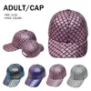 Fish Scale Baseball Cap Personality Street Hip Hop Outdoor Leisure Cap Hip Hop Hat Party Hats DB542