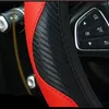 Steering Wheel Covers 1PC Universal Car Cover Breathable Anti-Slip Carbon Fiber Accessories 2023