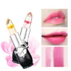 Fuktighetskräm Dry Flower Läppstift Temperaturändring Färg Vattenfast Jelly Lip Stick Sexig Transparent Crystal Läppbalsam