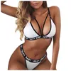 Swim wear Women Bra Brief Set Sexy Camouflage Thong Lingerie Swimwear Bathing Suit Swimsuit Underwear 230518