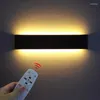 Wall Lamps Indoor LED Aluminum Light 2.4g Smart App Remote Control Strip Up And Down Living Room TV Home Mirror Headl