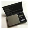 Weighing Scales Electronic Black Digital Pocket Weight Scale 100G 200G 0.01G 500G 0.1G Jewelry Diamond Nce Lcd Display With Retail P Dh8Fn