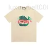 T-shirt da uomo Designer 2023 T-shirt estiva Top manica corta in cotone Felpa con bordo stampato G-Letter da donna 3DKL