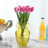 Fleurs décoratives Mini Tulip Handfeel Simulation Fleur Décoration de La Maison Bouquet Artificiel Faux Vente Style Rapide