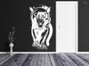 Stickers muraux thème Animal sauvage Cool animaux autocollant maison créatif décor loup Art décalque amovible peintures murales