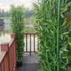 Dekorativa blommor 12st modern falsk växtplastsimulering bambu special anti-fall delikat söt