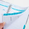 Planificateur hebdomadaire cahiers journaux 2023 calendrier journal Tracker A5 définition d'objectifs Notes de rêve fournitures de bureau scolaire