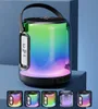 TG376 Puls Wireless Bluetooth-luidspreker Portable Outdoor Dance Pulsation Led Light RGB TWS Connect FM U-Disk TF-kaart Subwoofer Stereo Handsfree Music Luids