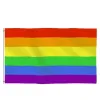 Groothandel aerlxemrbrae regenboogvlag 150x90cm banner 100d polyester doorvoertules