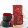 Present Wrap 10 PCS/Lot Valentine's Day Bouquet Bag Rose Garden Tote stor kapacitet Förpackning Storlek 27.5x27.5x27.5cm