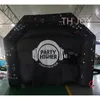 wholesale outdoor activities customized disco night club tent outdoor black 6x4m Inflatable nightclub party tent for sale