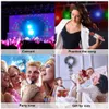 Microphones Wireless Karaoke Microphone Bluetooth Handheld Portable Speaker Home KTV Player with Dancing LED Lights Record Function for Kids 230518