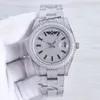 5 Star Super 9 Style Full Diamond Watch President Datejust 41mm 228236 Black Nail Automatic 18k Saphir Montres Hommes Montres-bracelets