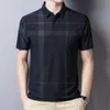 Polos męski ymwmhu w stylu koreański koszulka polo dla mężczyzn krótkie rękaw Slim Fit Summer Shirt Streetwear Men Polo Shirt Plaid Clothing 230518